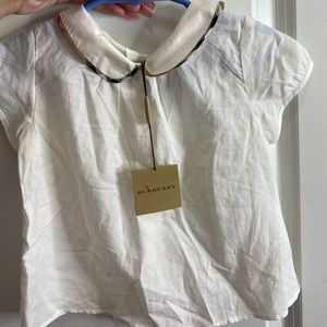 Burberry girl blouse